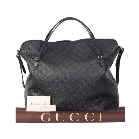 gucci black leather guccissima bree satchel bag|Bree medium tote bag in black Guccissima leather with black .